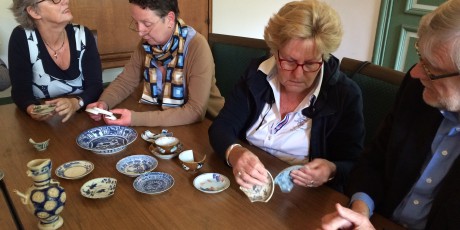 Deelnemers workshop Japans porselein